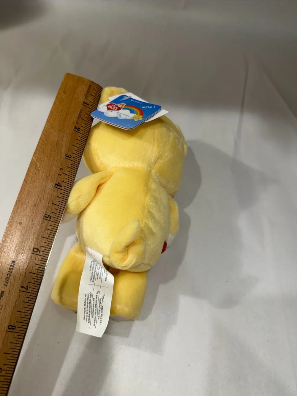 New Rare CareBears Cousins ​​Plush toy Treat Heart Pig Yellow Vintage